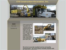 Tablet Screenshot of ctsconstruction.net